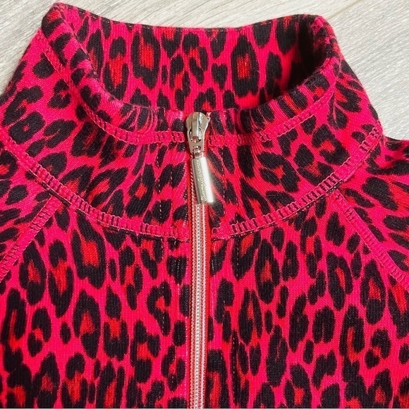 Tommy Bahama Cat's Meow Aruba Full-Zip Sweatshirt Tango Red 0113 - Picture 6 of 15